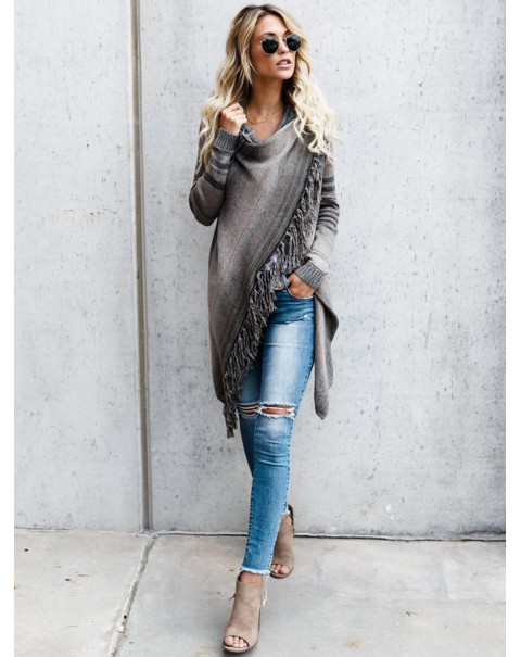 Mid-Length Long Sleeve Cape