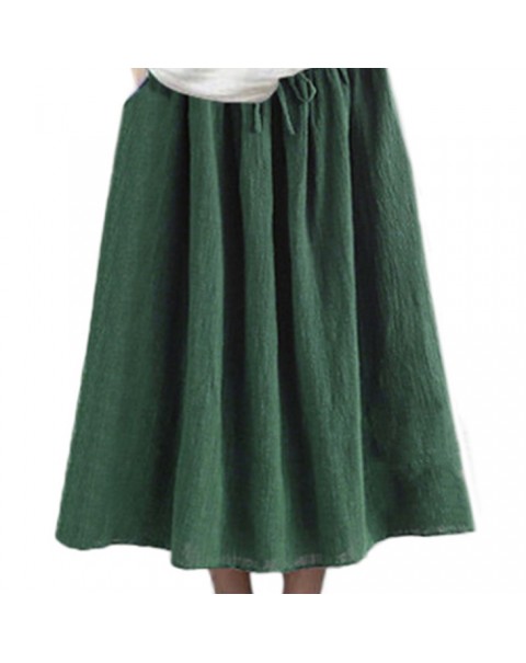 Solid Color Casual Loose Skirt