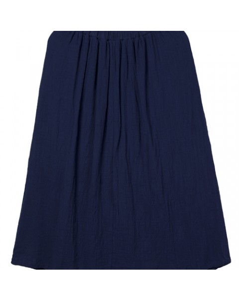 Solid Color Casual Loose Skirt