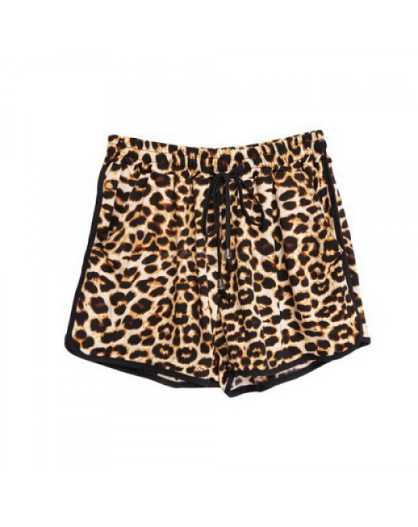 Sexy Casual Women Leopard Shorts 