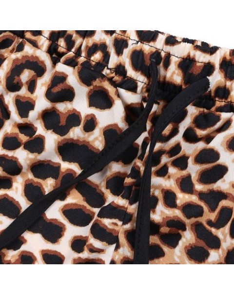 Sexy Casual Women Leopard Shorts 