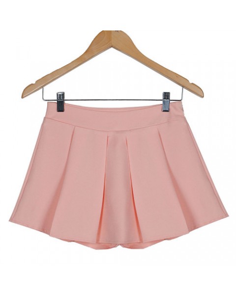 Cute Colorful Chiffon Solid Color Shorts