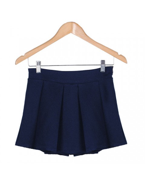 Cute Colorful Chiffon Solid Color Shorts