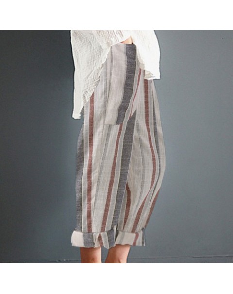 Simple Fashion Elastic High Waist Harem Pants