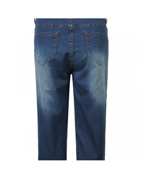 Blue Vintage Skinny Denim Pants