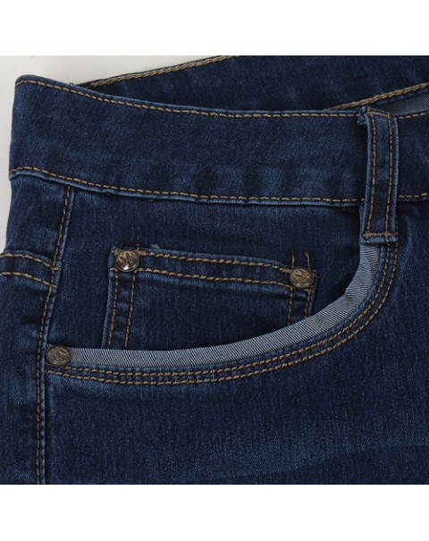 Blue Vintage Skinny Denim Pants