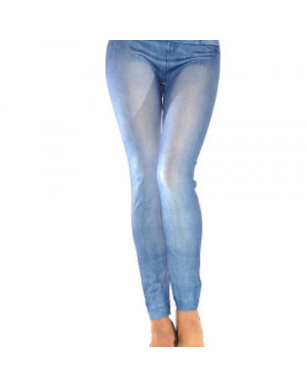 Black/Blue Sexy Low Waist Ankle Length Skinny Denim Jeans