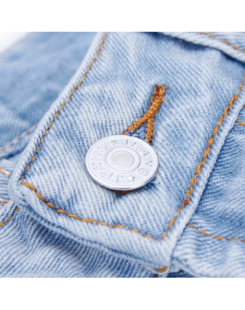 Light Blue Sexy Ripped Long Denim Jeans